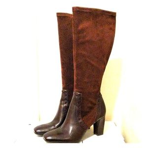 Like new! Sexy Franco Sarto faux-suede boots